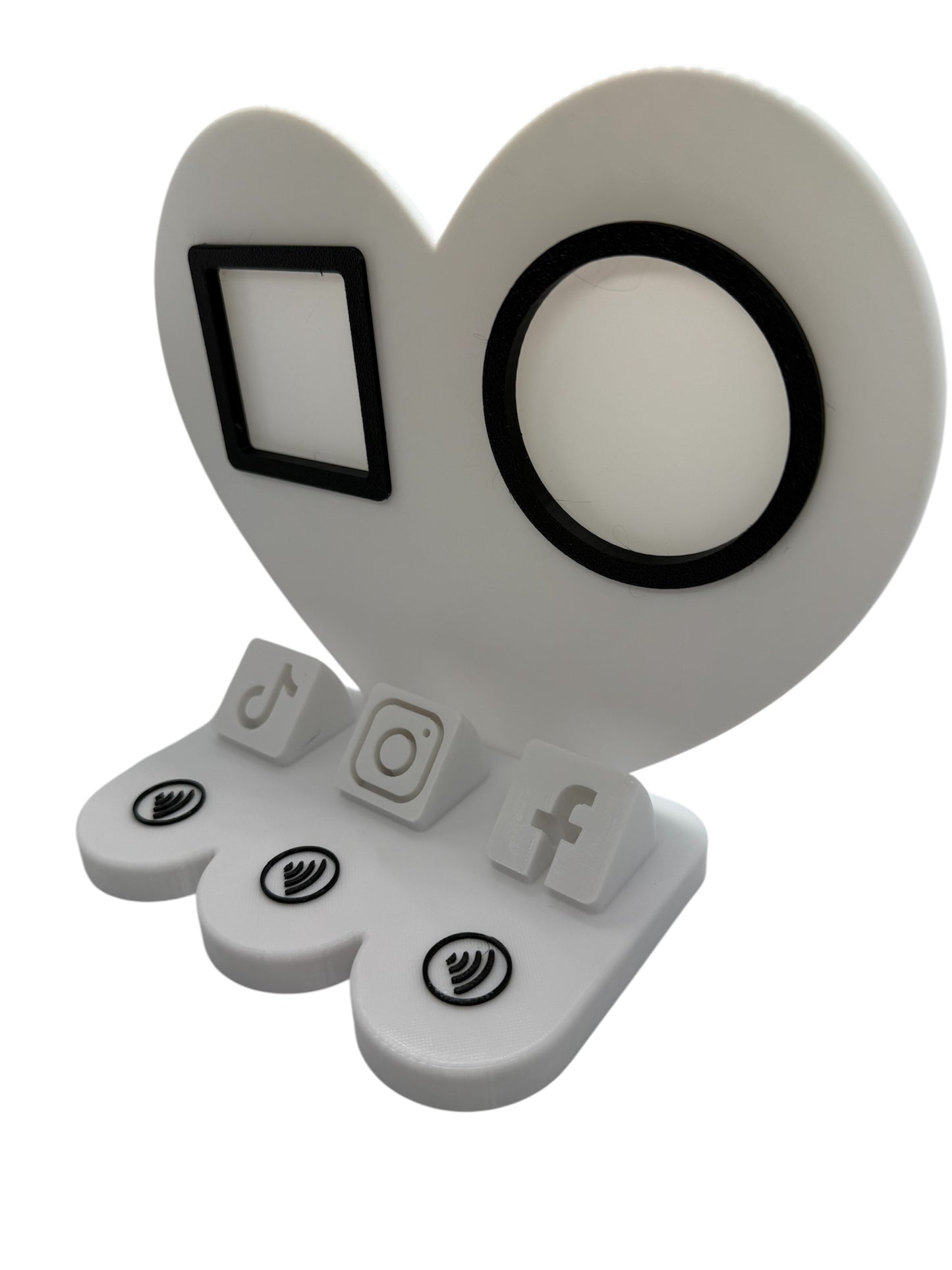 Heart NFC Stand (Square and Circle)